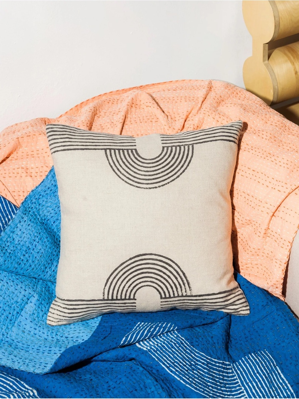 Block Shop Textiles Magnet Pillow – 18" x 18"